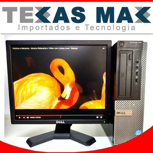 Kit Dell I5 Desktop Ddr3+ Monitor 17+mouse+teclado (Usado)