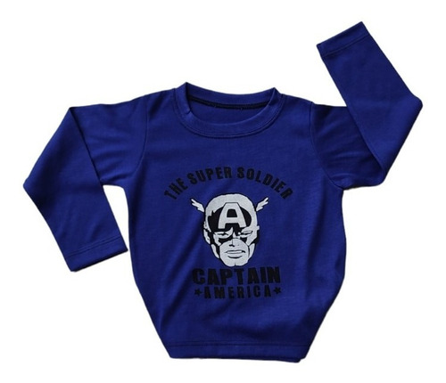 19 Remera Bebe Mambo Kids Modal De Super Heroe 1 A 18 Meses