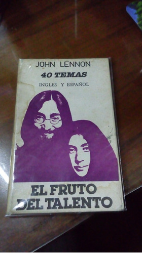 Libro John Lennon 40 Temas Ingles Y Español