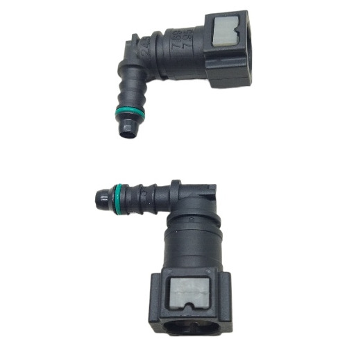 Conector Acople Clips Conjunto Gasolina Delgado Curvo Yaris