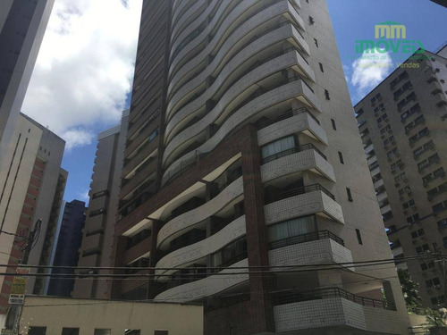 Imagem 3 de 30 de Apartamento Com 3 Dormitórios À Venda, 72 M² Por R$ 530.000,00 - Meireles - Fortaleza/ce - Ap0563