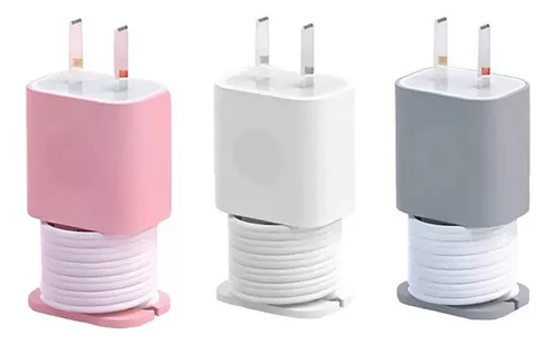 6 Piezas Protector De Cable Para Celular iPhone Y Android