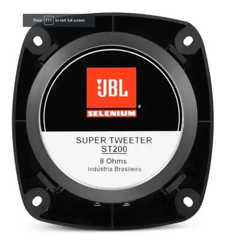 Kit Driver D250trio + Cone Hl11-25 + Tweeter St200 Jbl