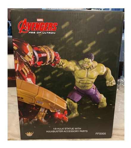 Imagen 1 de 2 de Hulk 1/9 Avengers Age Of Ultron King Arts No Hot Toys Fpx