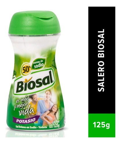 Sal Light Biosal 125 Gr   (3 Unidad)super