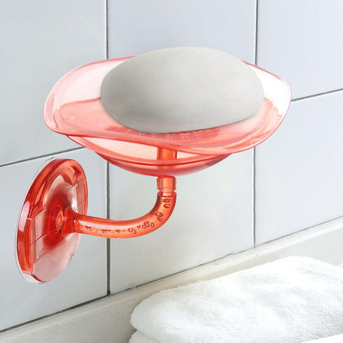 Estante De Jabón Organizador De Baño Soporte De Rosa