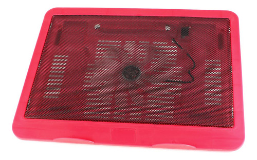 Bandeja Refrigeracion Para Laptop Soporte Mesa Rojo Negro