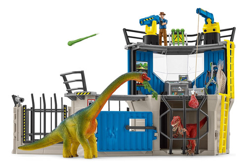 Schleich Dinosaur Toys Science Playset - Juego De 33 Piezas