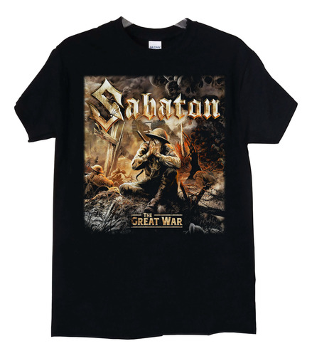 Polera Sabaton The Great War Metal Impresión Directa