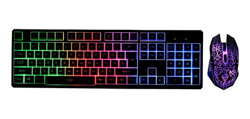 Teclado Y Ratón Combo N-key Rollover Ratón Para Juegos Con C