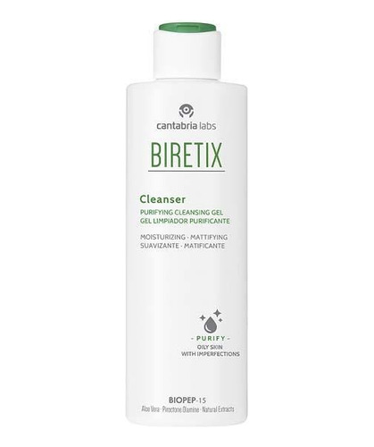 Gel De Limpieza Facial Piel Grasa Biretix Cleanser 200ml