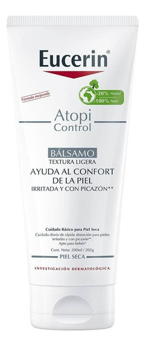 Eucerin Atopi Control Bálsamo Confort De La Piel 200ml