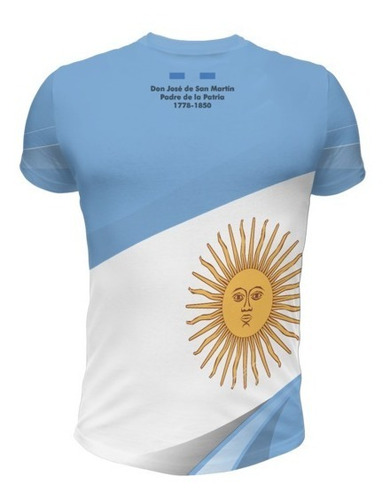 Imagen 2 de 2 de Remera Don José De San Martín, Argentina