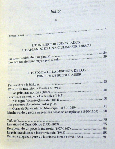 Daniel Schavelzon Túneles De Buenos Aires Subsuelo Porteño (Usado)
