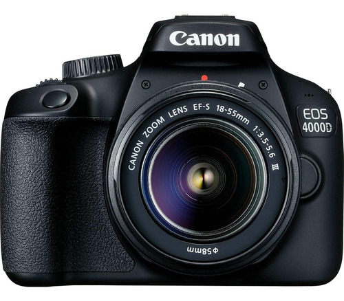 Cámara Kit Canon Eos 4000d Dslr Con Lente 18-55mm