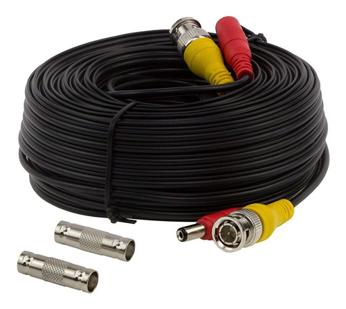 Cable De Video Bnc Para Camara De Seguridad - 100 Pies