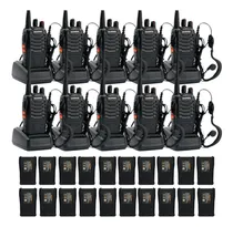 Comprar Walkie-talkie Baofeng Walkie-talkie BF 888S de 10 radios - negro 220V