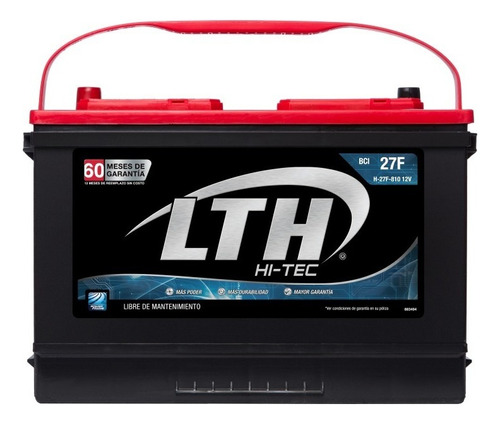 Bateria Lth Hi-tec Toyota Sequoia Sr5 2012 - H-27f-810