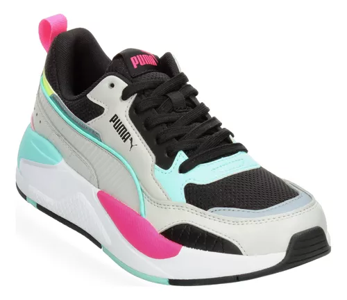 Tradicional Posicionar apoyo Tenis Puma Negros Mujer | MercadoLibre 📦