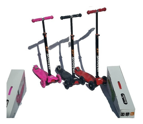 Scooter Patineta Hidrauldica St 21 Soporta 80 Kg Monopatin