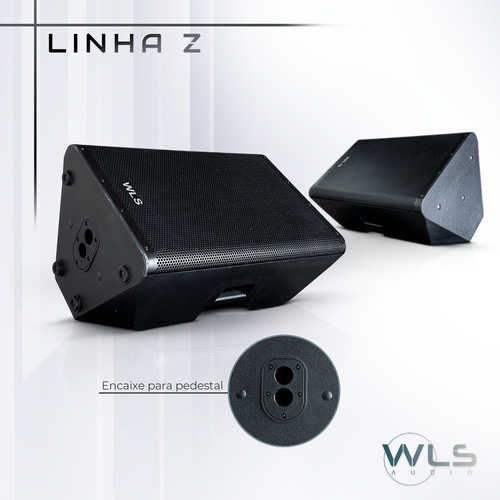 Caixa De Som Trapezoidal Ativa Wls C/ Dsp - Z12 - 500w (rms)