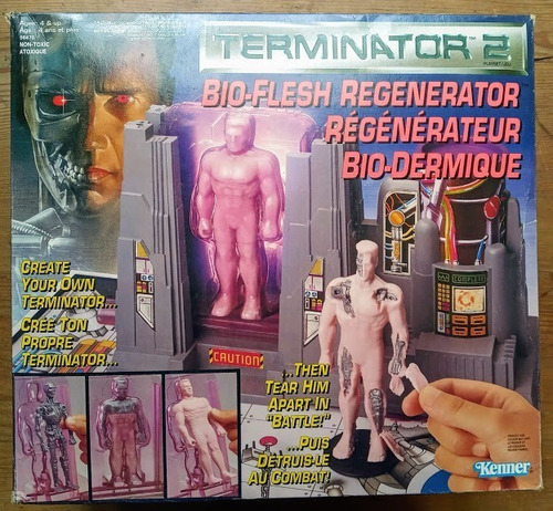 Juguete Terminator 2 Kenner Caja Original Figuras Accion 