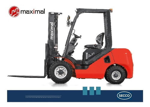 Imagen 3 de 6 de Autoelevador Maximal 2,5tn Diesel Nuevo Diseño Serie A Desde