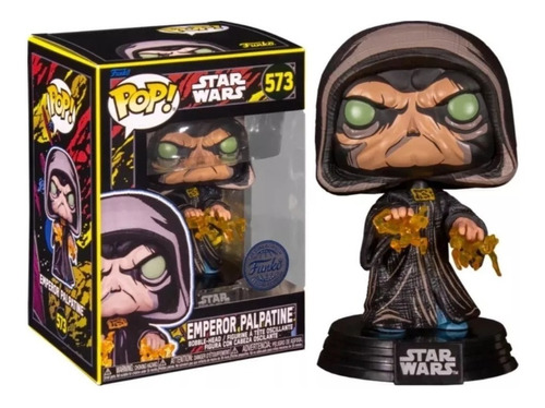  Funko Pop ! Star Wars Emperor Palpatine # 573 Original