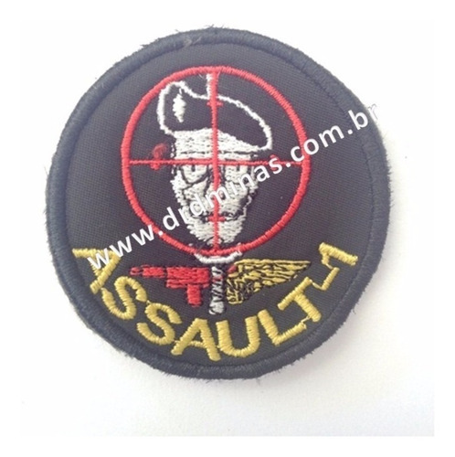 Patch / Distintivo Bordado Assault - I - U