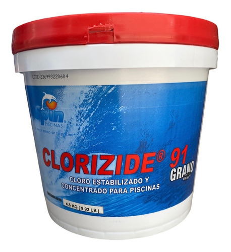 Tricloro, Clorizide 91 Grano 4.5 Kg Spin, Cloro / Albercas 