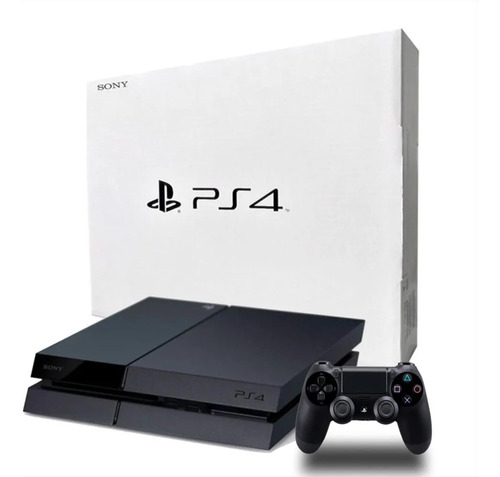 Consola Ps4 Slim 1 Tb Negra 2 Controles + Juegos