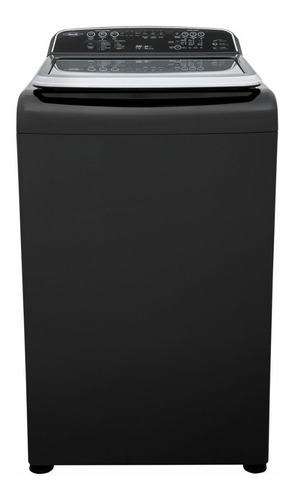 Imagen 1 de 4 de Lavadora automática Haceb Digital LAV ZOÜ 20 KG D gris grafito 108 V - 127 V