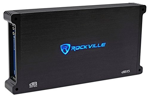 Rockville Db15 6000 Watt 3000w Rms Mono Class D 2 Ohm