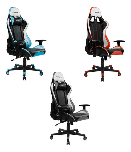 Silla Gamer Gaming Profesional Reclinable Drift Dr175 