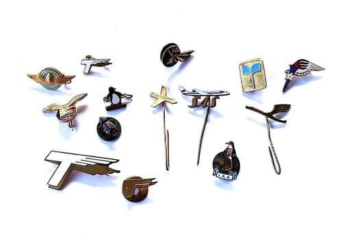 Prendedores Pin Aviacion Empresas Aereas (lote) - Coleccion (Usado)