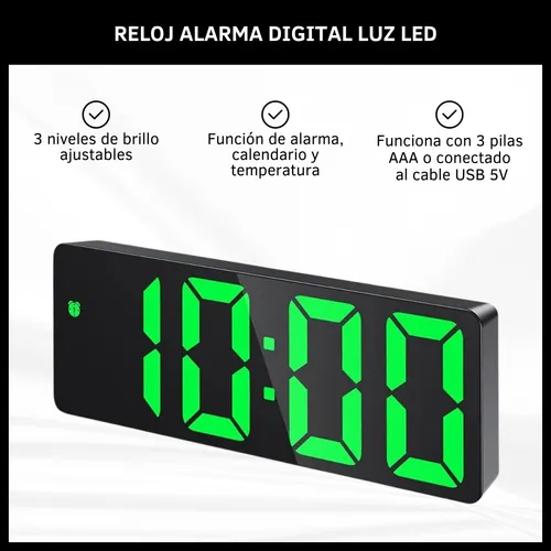 Reloj online alarma sale