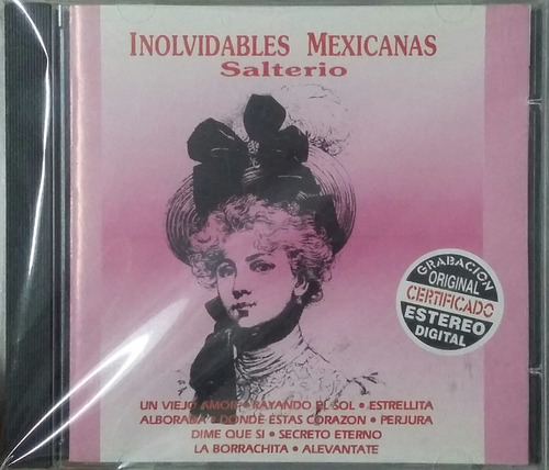 Cd Inolvidables Mexicanas + Salterio Esparza Ponce Uranga Te