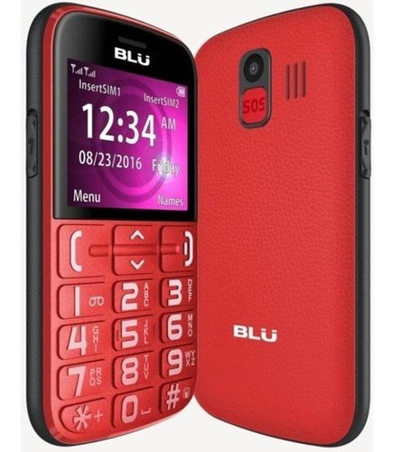 Celular Blu Joy Tecla Grandes Sos Emergência Dual Sim