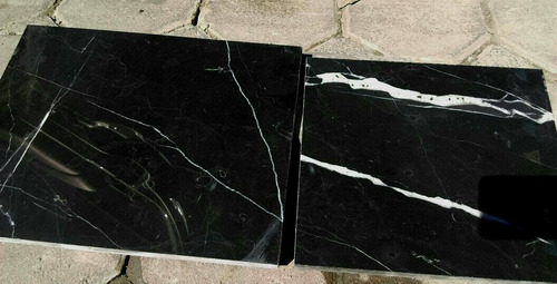 Marmol Negro Marquina Medida 40x40 $490m2