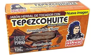 Jabon Con Tepezcohuite Dermolimpiador Neutro 125g