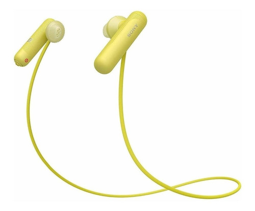 Audífonos in-ear inalámbricos Sony WI-SP500 amarillo