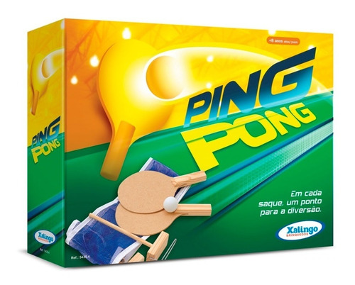 Conjunto De Ping Pong Simples Xalingo