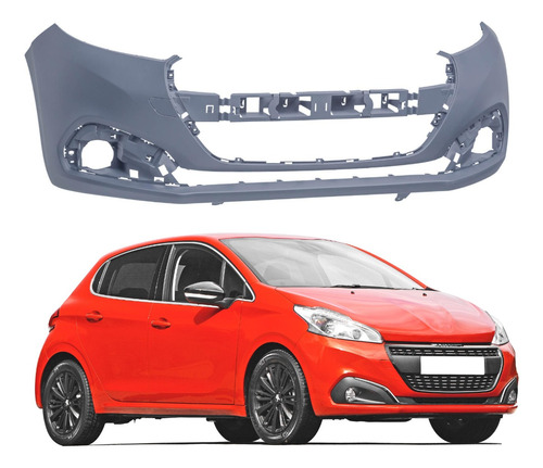 Parachoque Delantero Peugeot 208 2015-2018 1613478880