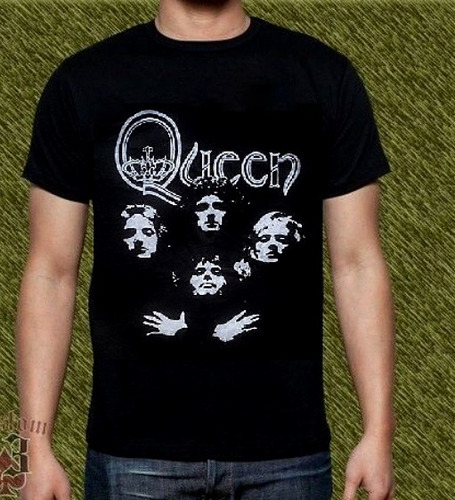 Camisa Franela Para Caballero De Queen Rock Hombre Talla L 