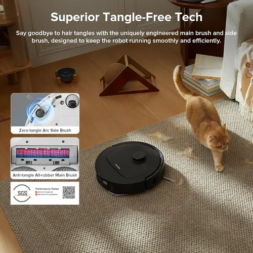 Roborock Qrevo Series Robot Vacuum And Mop, 8000pa Suctio...