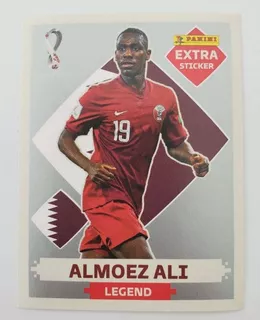 Estampa De Almoez Ali Plata Álbum Qatar 2022