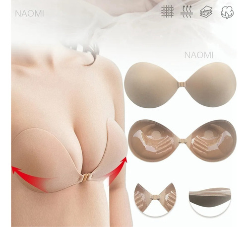 Bra Brasier De Strapless Push Ups Invisible Para Faldas