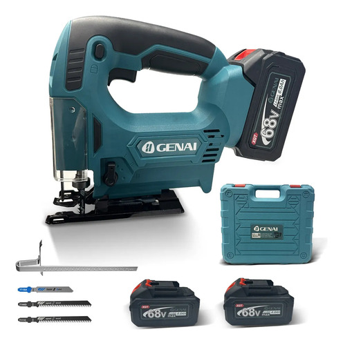 Serra Tico-tico 68v Sem Fio Brushless Com 2 Baterias E Acc