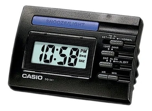 Reloj Despertador Casio Dq-541 Luz Y Repeticion