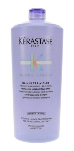 Kérastase Bain Ultraviolet 1 Litro Línea Blond Absolu 